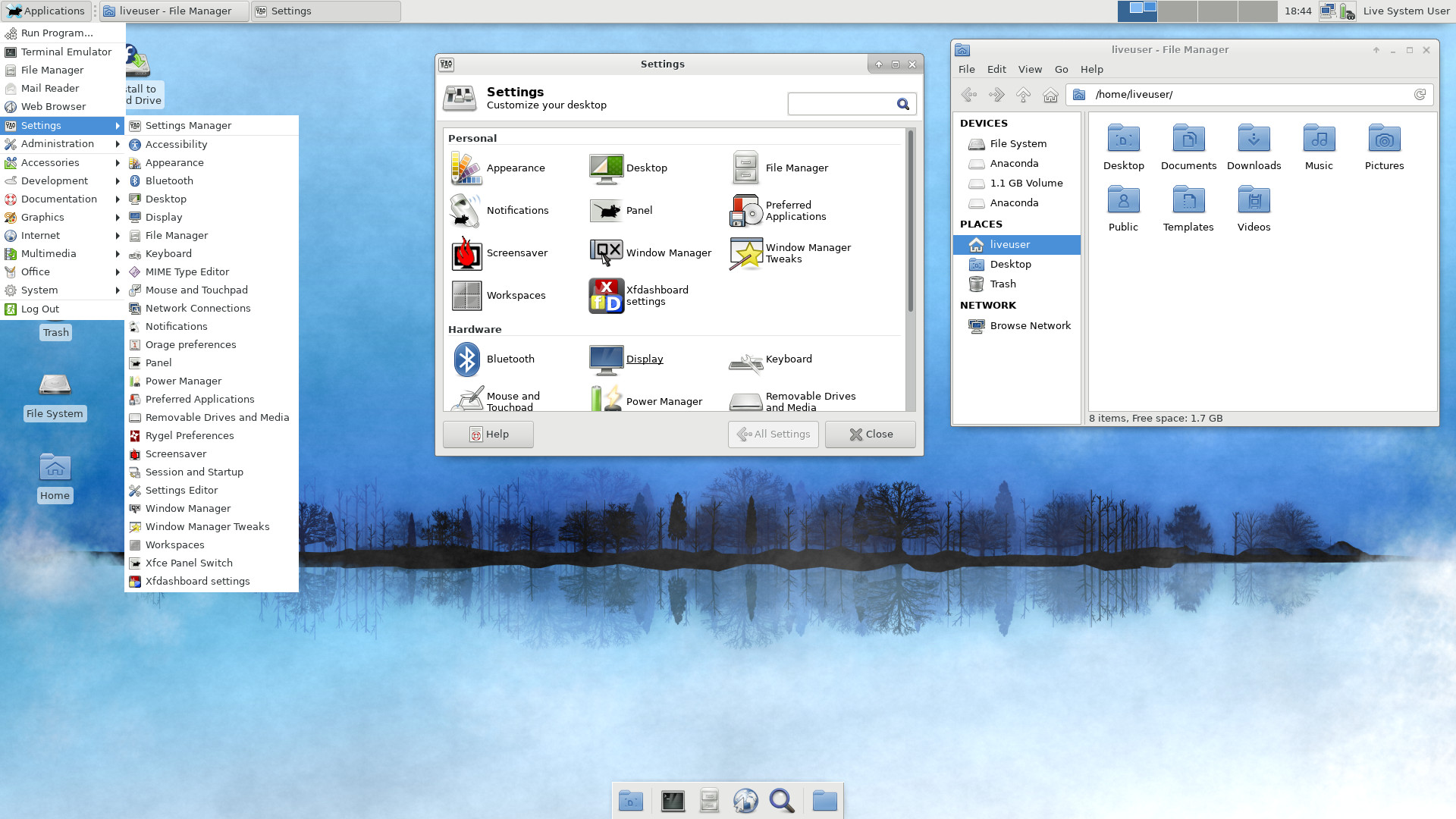 fedora-xfce